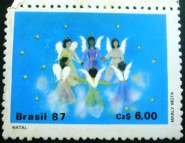 Selo postal COMEMORATIVO do Brasil de 1986 - C 1568 N