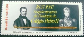 Selo postal do Brasil de 1978 Colégio Pedro II