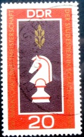 selo postal da República Democrática da Alemanha de 1969 Jumper