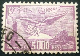 Selo postal AÉREO do Brasil de 1939 - A 36 U