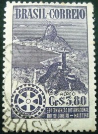 Selo postal AÉREO do Brasil de 1948 - A 64 U