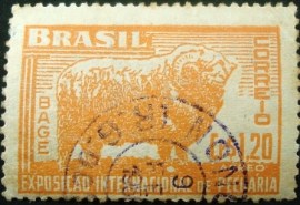 Selo postal AÉREO do Brasil de 1948 - A 69 U