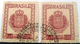 Selo postal AÉREO do Brasil de 1948 - A 70 NCCD
