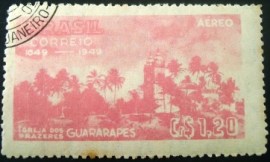 Selo postal AÉREO do Brasil de 1949 - A 71 NCC