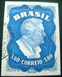 Selo postal do Brasil de 1949 Roosevelt - A 73 N1D