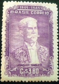 Selo postal AÉREO do Brasil de 1949 - A 74 M