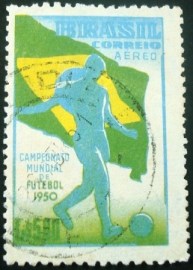 Selo postal AÉREO do Brasil de 1950 - A 76 U