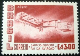 Selo postal AÉREO do Brasil de 1956 - A 79 M