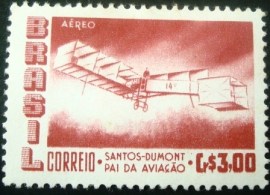 Selo postal AÉREO do Brasil de 1956 - A 79 N