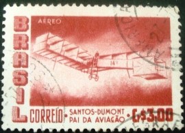 Selo postal AÉREO do Brasil de 1956 - A 79 U