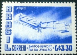 Selo postal AÉREO do Brasil de 1956 - A 81 N