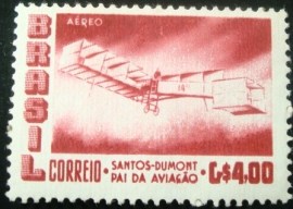 Selo postal AÉREO do Brasil de 1956 - A 82 M