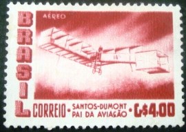 Selo postal AÉREO do Brasil de 1956 - A 82 N