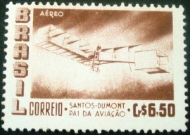 Selo postal AÉREO do Brasil de 1956 - A 83 M