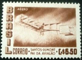 Selo postal AÉREO do Brasil de 1956 - A 83 N