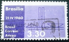 Selo postal AÉREO do Brasil de 1959 - A 93 NCC