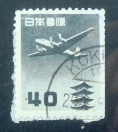 Selo postal do Japão de 1953 Airmail 40