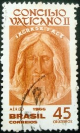 Selo postal do Brasil de 1966 Concílio Ecumênico - A 108 U
