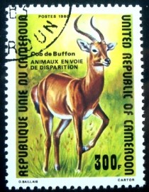 Selo postal de Camarões de 1980 Kob