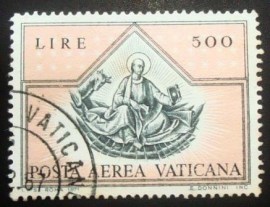Selo postal do Vaticano de 1971 St. Luke