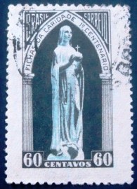 Selo postal comemorativo do Brasil de 1950 - C 252 U