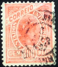 Selo postal do Brasil de 1905 Alegoria