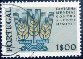 Selo postal de Portugal de 1963 Wheat Emblem