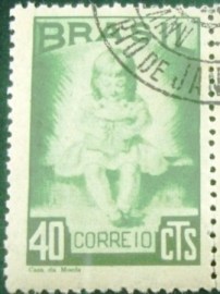Selo postal comemorativo do Brasil de 1948 - C 239 MCC
