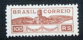 Selo postal do Brasil de 1933 Pró-aeroportos N