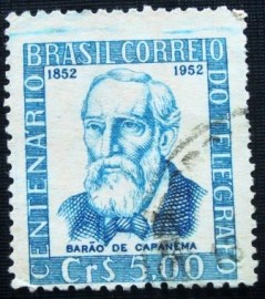 Selo postal comemorativo do Brasil de 1951 - C 279 U