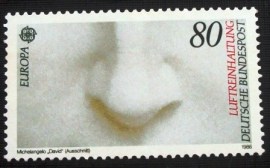 Selo postal da Alemanha de 1986 Nose