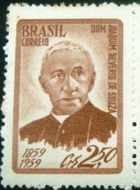 Selo postal de 1959 Joaquim Silvério Souza