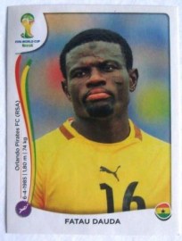 Figurinha 528  - Abdul Fatawu Dauda -goleiro de Gana