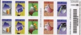 Caderneta nº23 de selos postais do Brasil de 1997 Cidadania