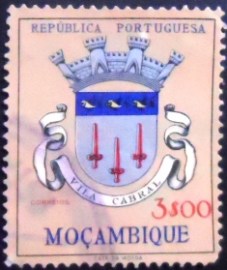 Selo postal de Moçambique de 1961 Vila Cabral
