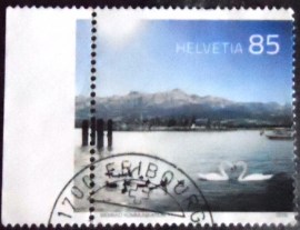 Selo postal da Suiça de 2016 Saentis & Romanshorn