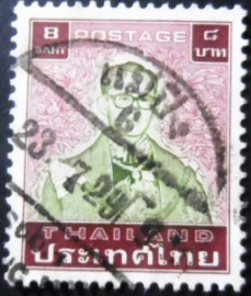 Selo postal da Tailândia de 1985 King Bhumipol