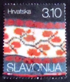 Selo postal da Croácia de 2014 Slavonija