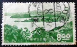 Selo postal Japão 1951 Towada