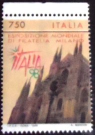 Selo postal da Itália 98 International Stamp Exhibition