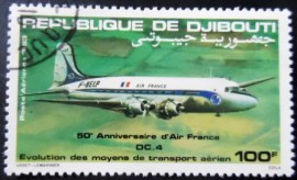 Selo postal de Djibouti de 1983 Dc 4