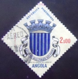 Selo postal da Angola de 1963 Henrique de Carvalho