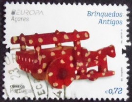 Selo postal dos Açores de 2015 Old Toys