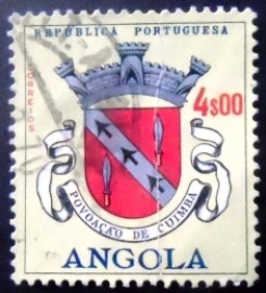 Selo postal da Angola de 1963 Povoavao de Cuimba