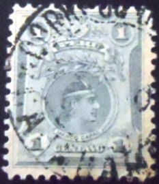 Selo postal do Peru de 1920 Manco Capac