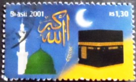 Selo postal do Brasil de 2001 Islamic Symbols