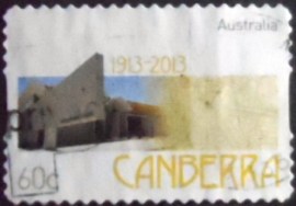 Selo postal da Austrália de 2013 Canberra