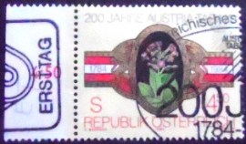 Selo postal da Áustria de 1984 Austria Tabak