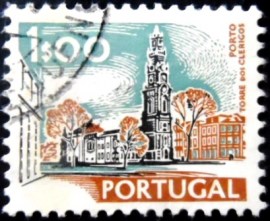 Selo postal de Portugal de 1978 Torre dos Clérigos