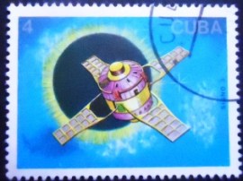 Selo postal de Cuba de 1988 Signo 3